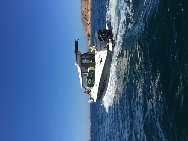 Motorbåt skärgården i Göteborg